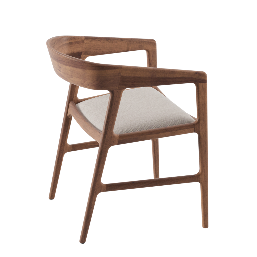artisan tesa eetkamerstoel meubel hout massief 4
