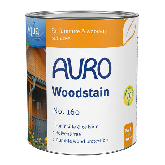Auro houtbeits 160, wit 0,75L