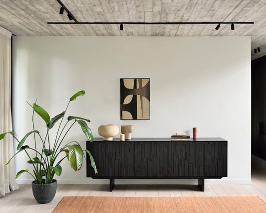 Ethnicraft TV cabinet Mosaic teak