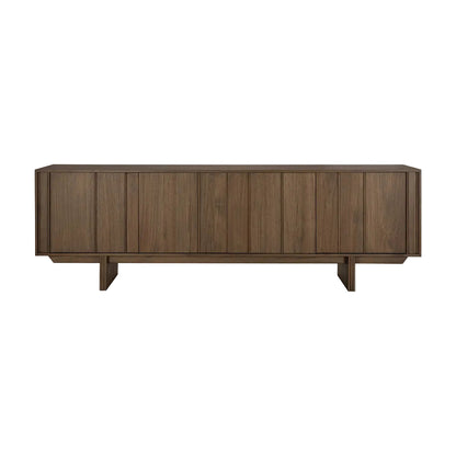 ethnicraft dressoir pillar teak wild bruin 4 deuren 