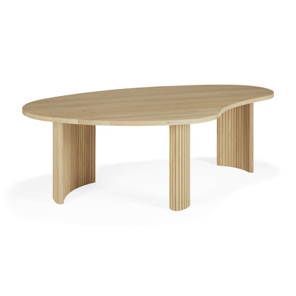 Ethnicraft salontafel Boomerang eiken