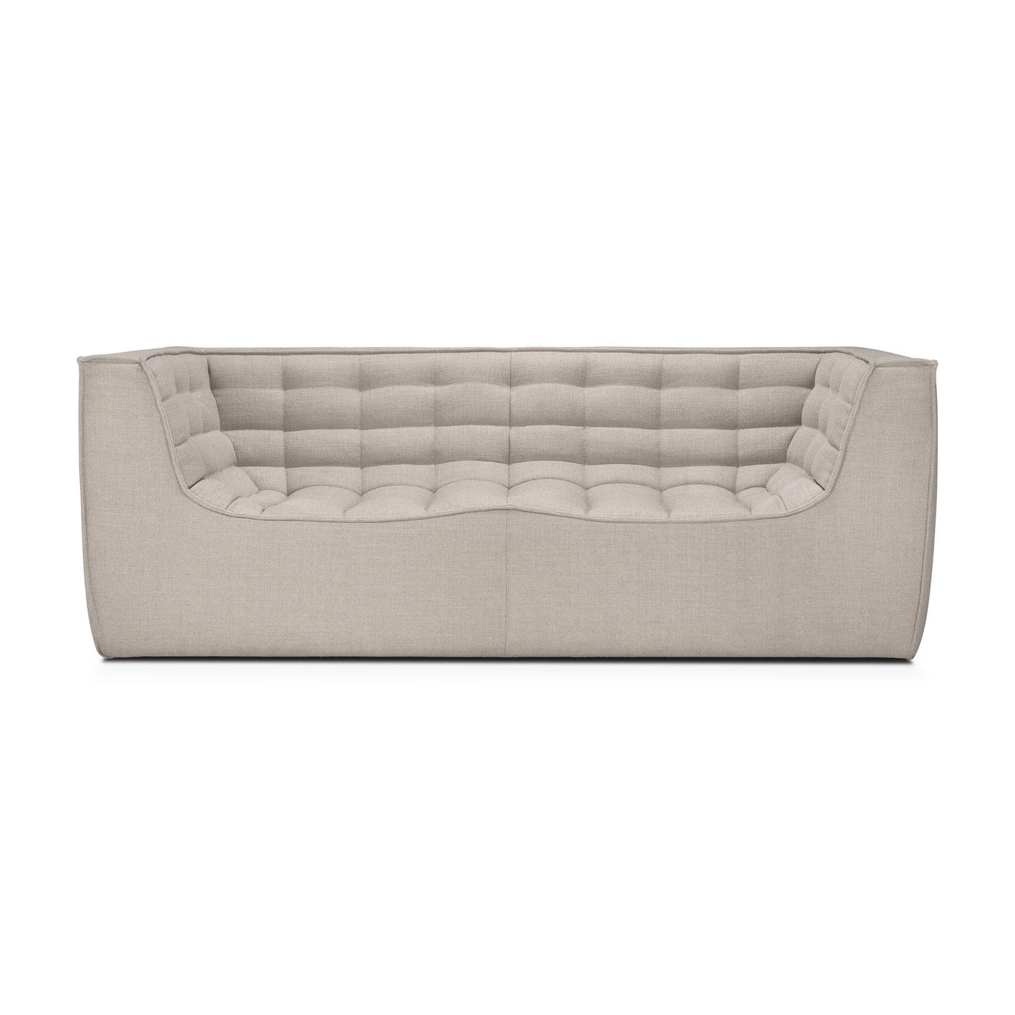 ethnicraft n701 2-zits bank beige