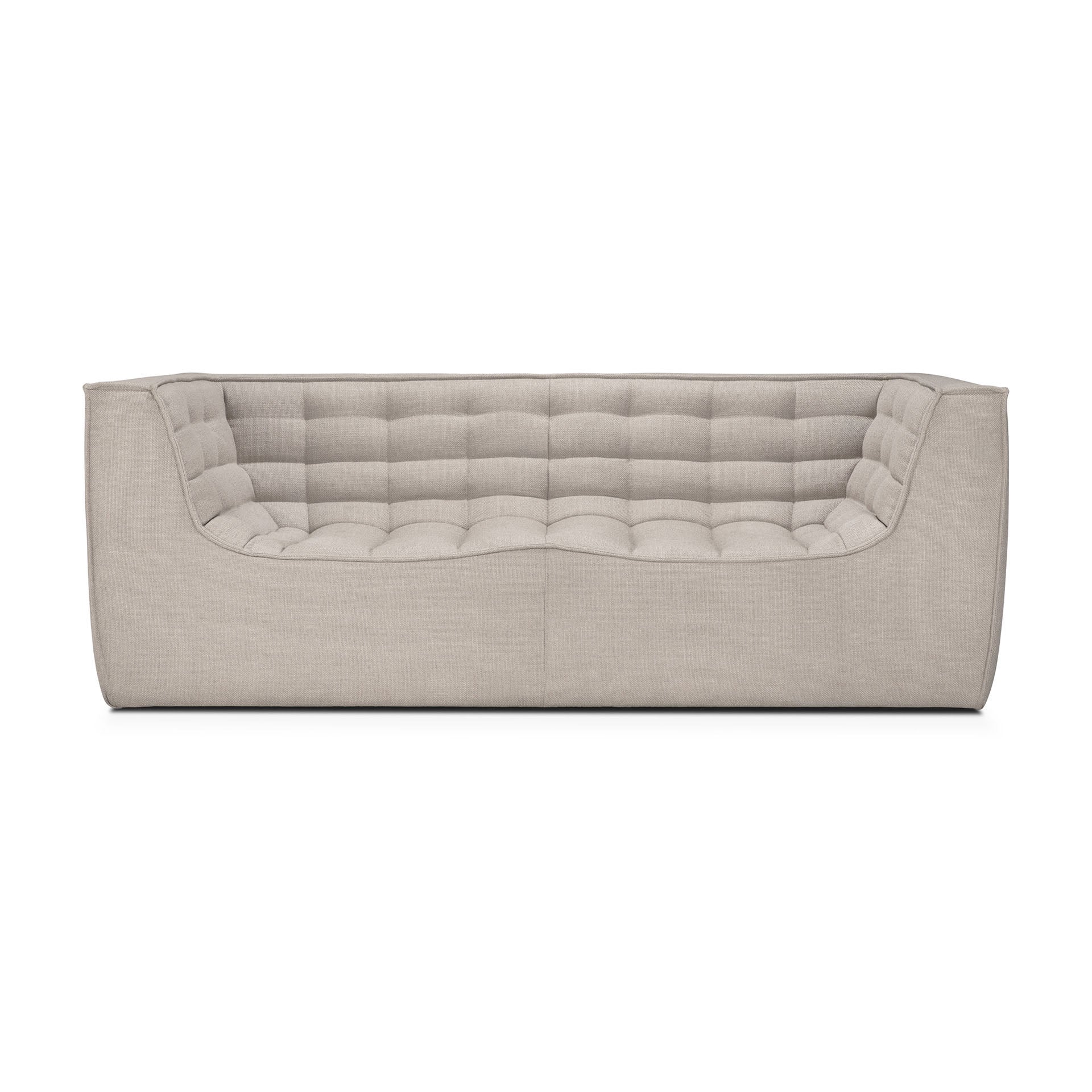 ethnicraft n701 2-zits bank beige