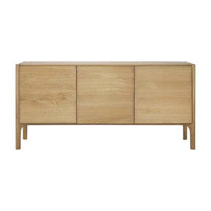 ethnicraft dressoir pi massief eiken 3 deurs
