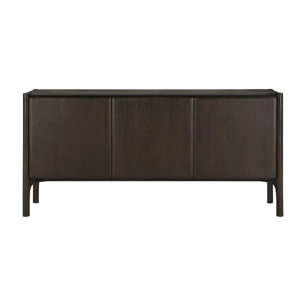 ethnicraft dressoir pi teak donkerbruin 3 deurs