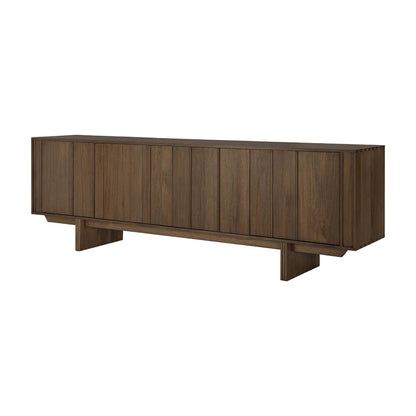 ethnicraft dressoir pillar teak wild bruin 4 deurs