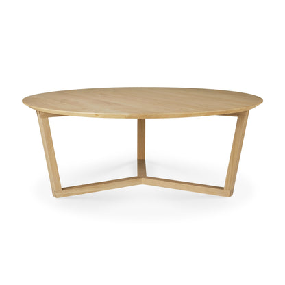 Ethnicraft coffee table Tripod oak