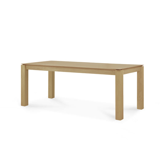 Ethnicraft dining table Slice oak