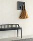 Ethnicraft bench Spindle black oak