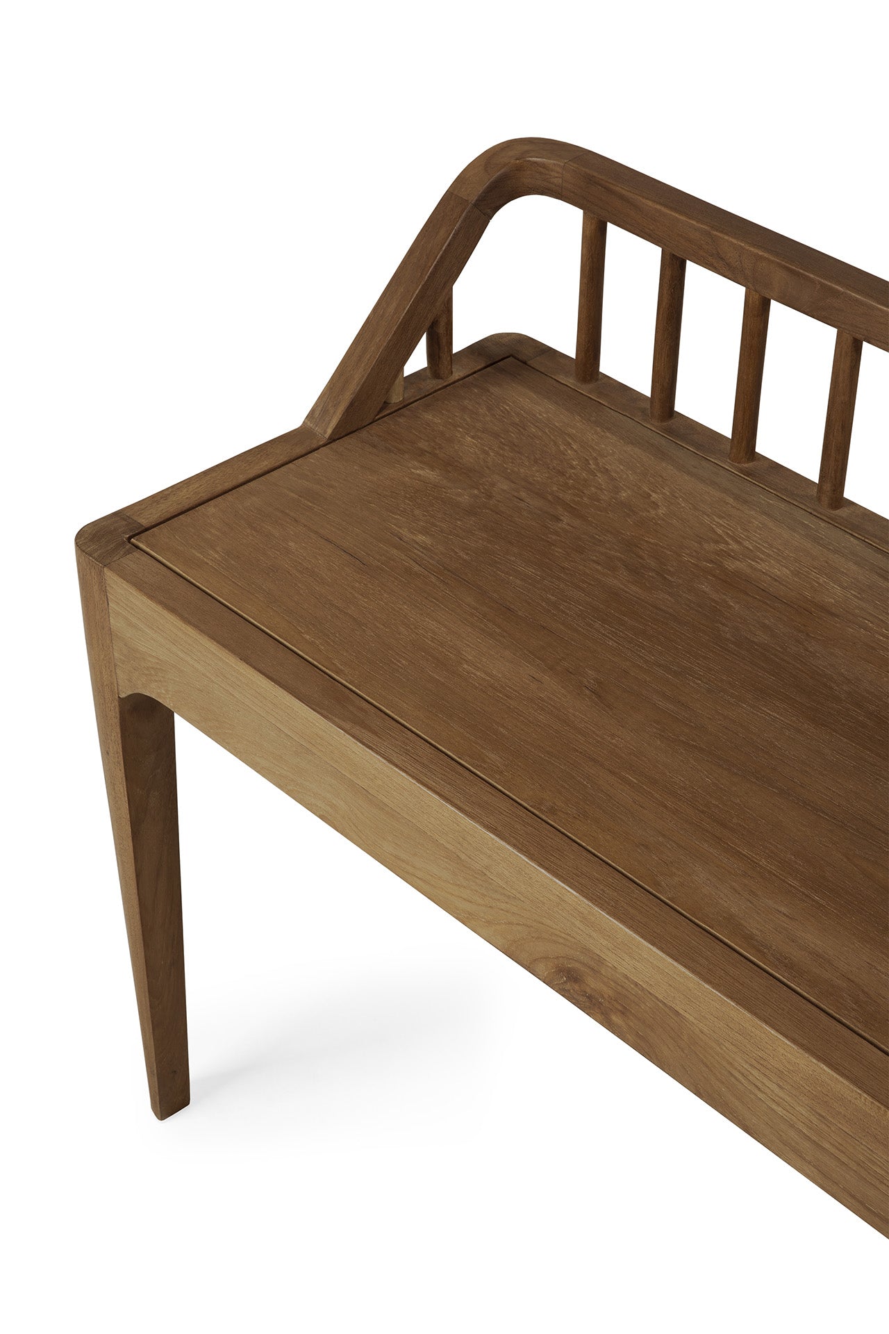 Ethnicraft bench Spindle recycled teak