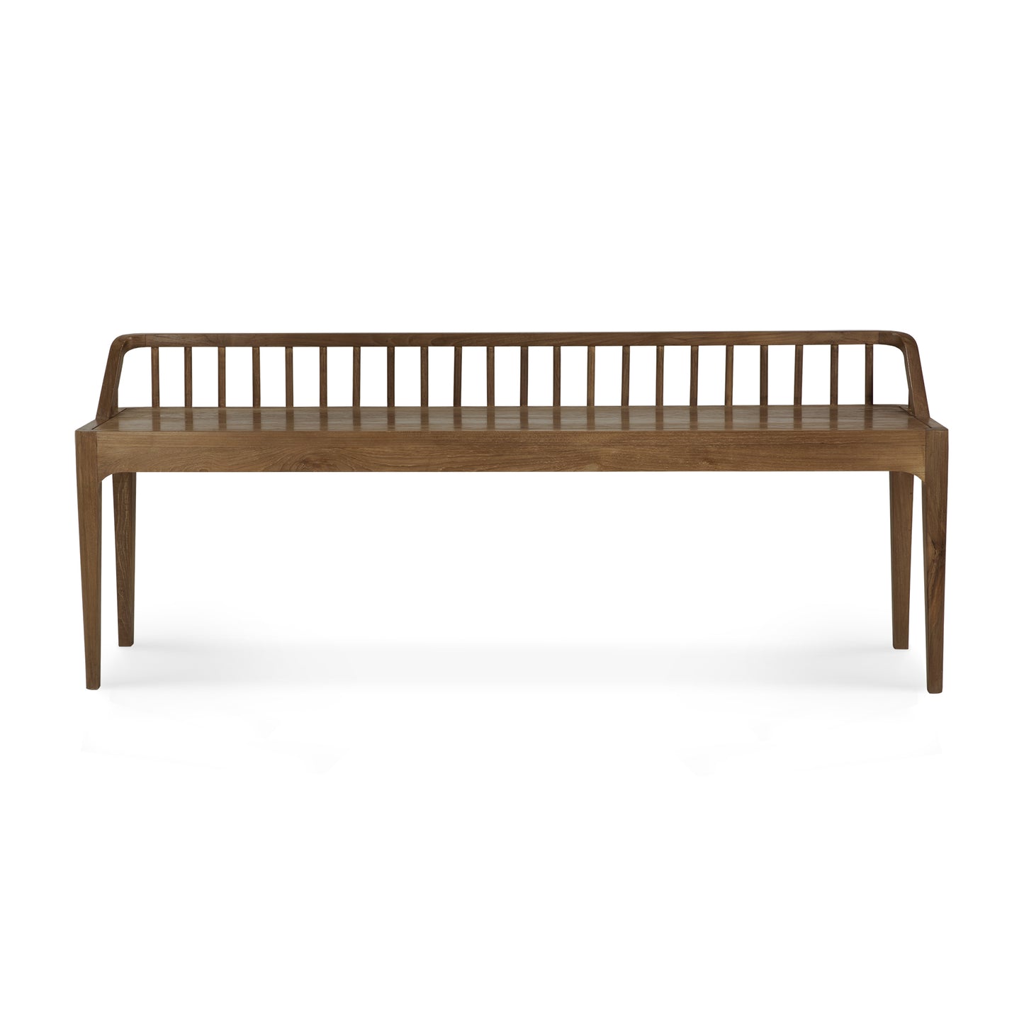 Ethnicraft bench Spindle recycled teak