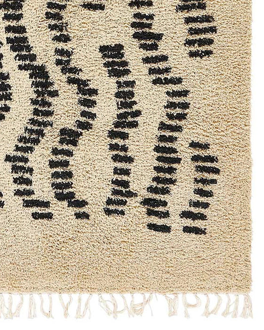 Finarte vloerkleed gerecycled katoen Dyyni
