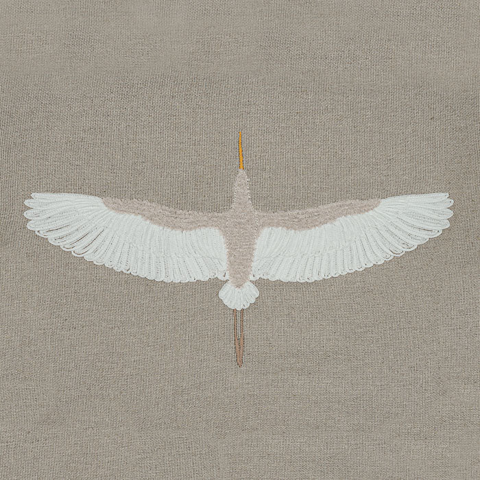 gordijnstof cjm arena crane linen katoen hennep