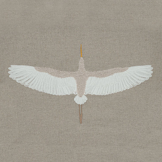 gordijnstof cjm arena crane linen katoen hennep
