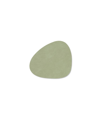 lind dna onderzetter nupo recycled leer kleur olive green