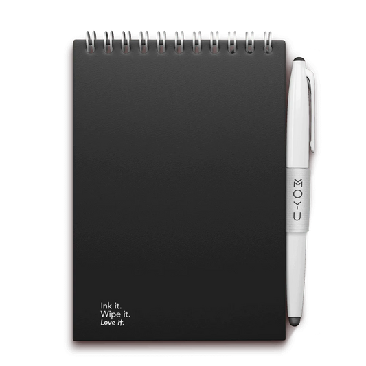 Moyu Erasable Notebook: Ring Binder A6