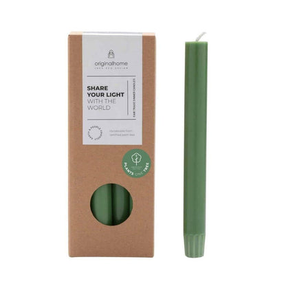 original home diner kaarsen set kleur matcha