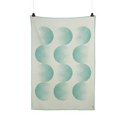 roros moon deken turquoise voorkant achterkant