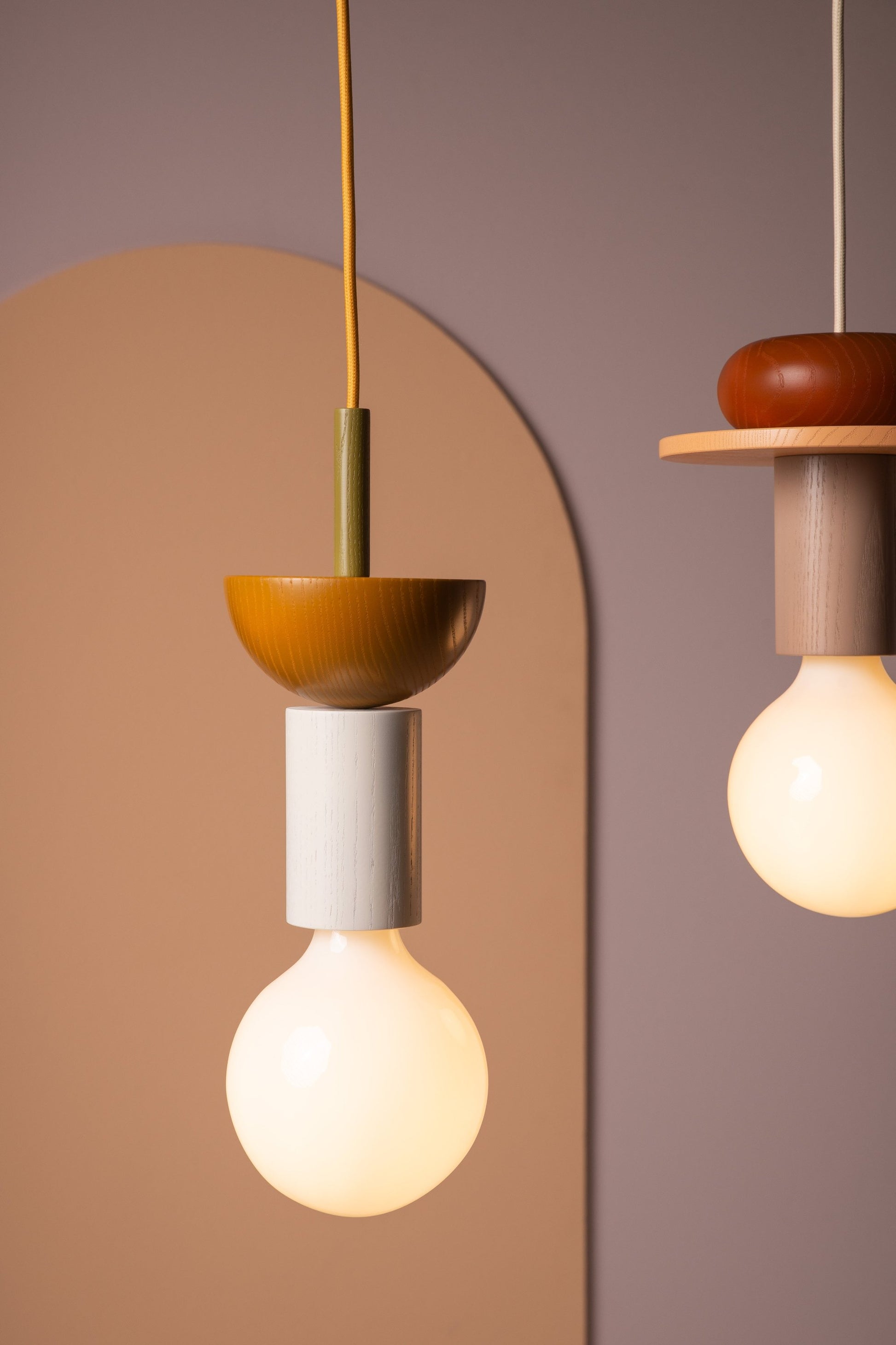 schneid studio hanglampen junit kleuren pan en dia