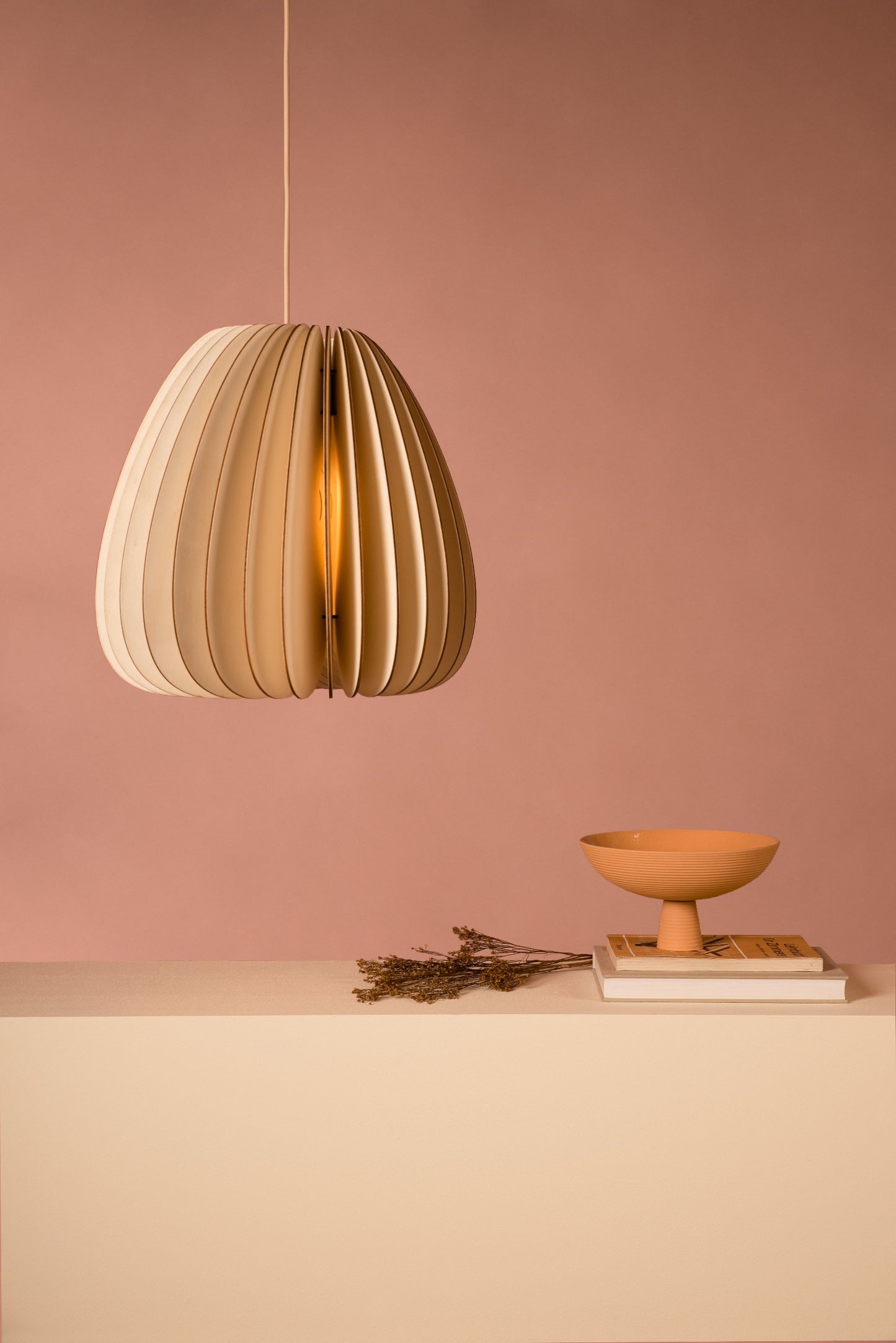 schneid studio houten hanglanp volum