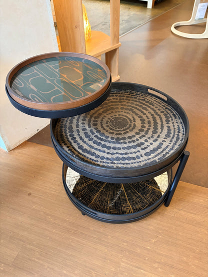 Showroommodel Ethnicraft bijzettafel Swivel