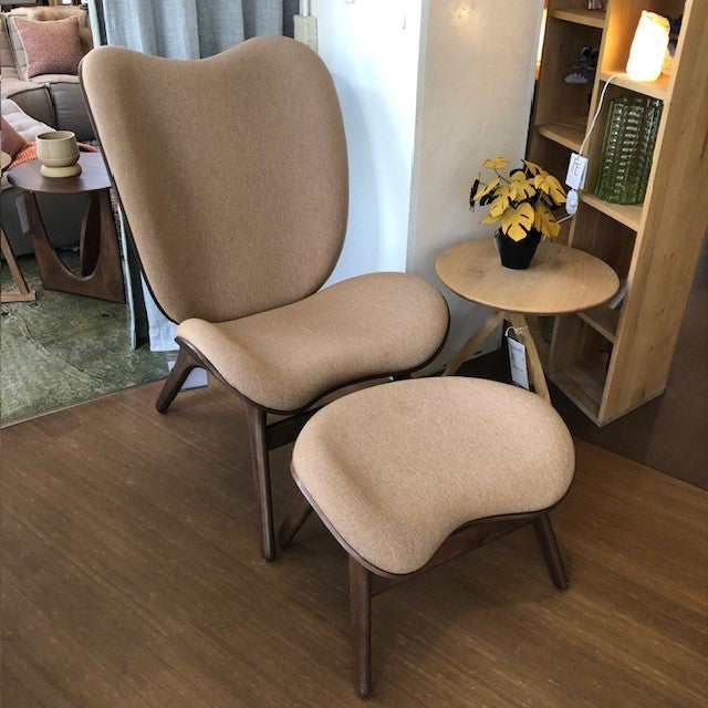Showroom model Umage ACP armchair incl. footstool