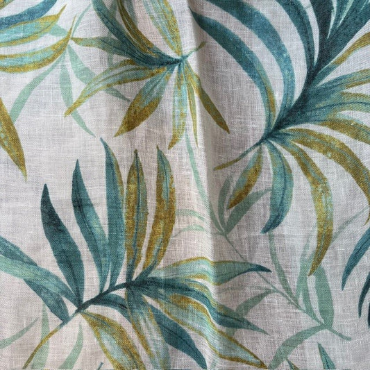 Silvera curtain fabric Leaves