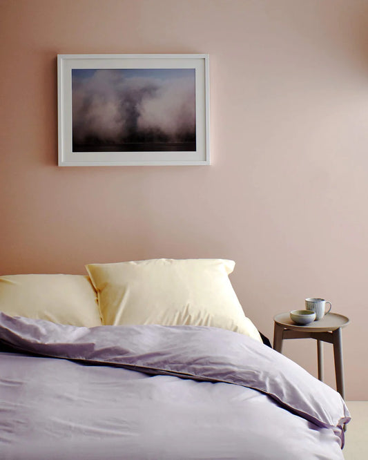 suite702 beddengoed perkal lavendel interieurfoto
