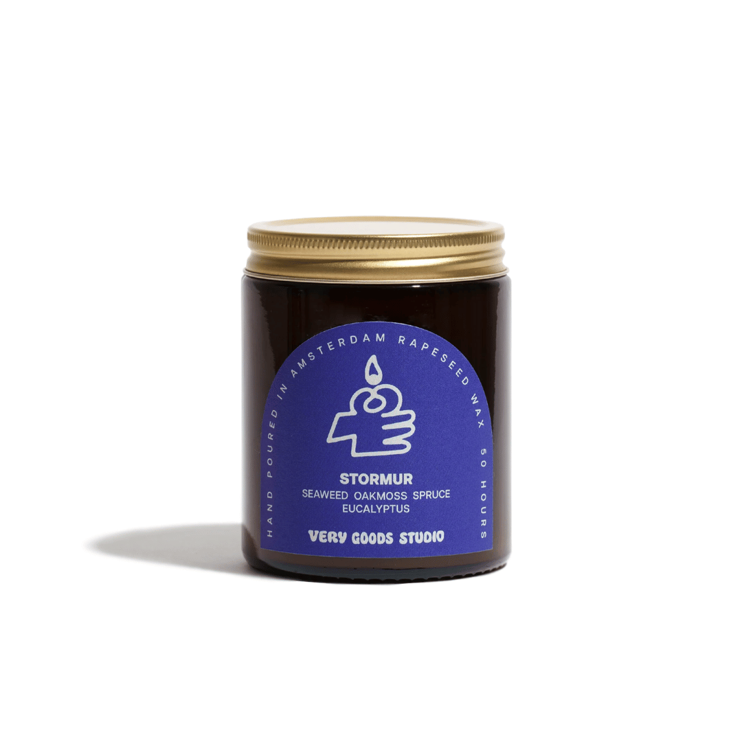 Very Goods Studio geurkaars Stormur