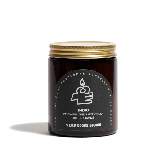 Very Goods Studio scented candle Indio 