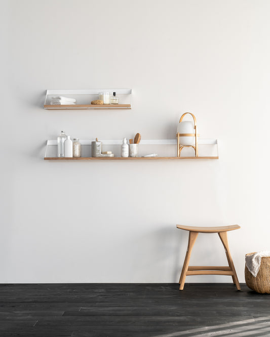 Ethnicraft stool Osso oak