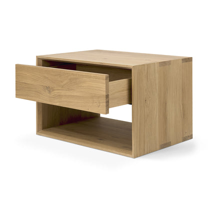Ethnicraft bedside table Nordic II oak