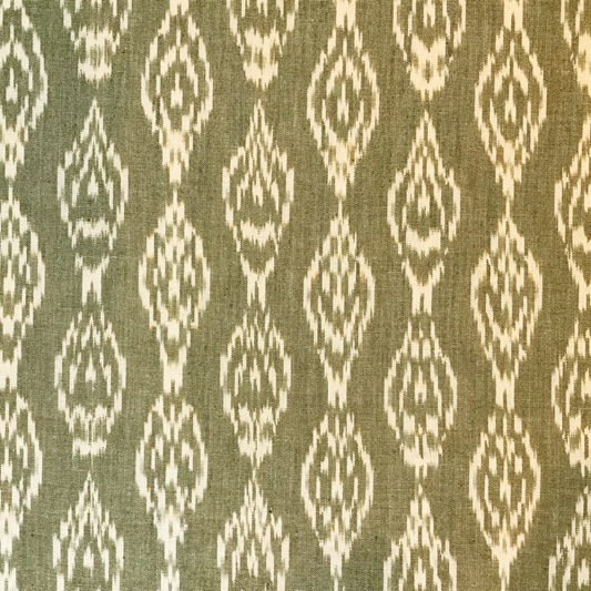 Capsicum curtain fabric Ikat