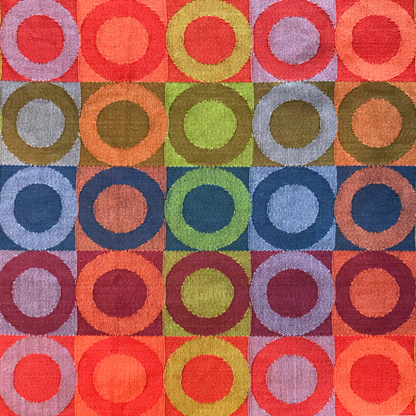 Capsicum curtain fabric Kiwi