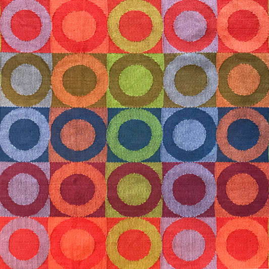 Capsicum curtain fabric Kiwi