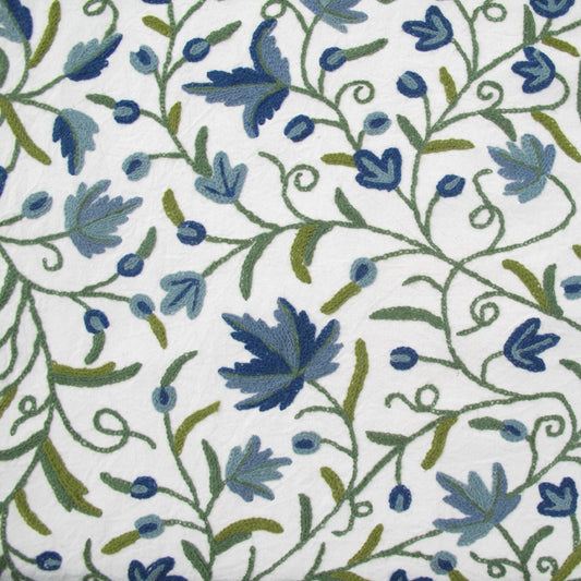 Capsicum curtain fabric Crewel