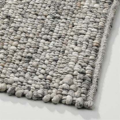 Perletta vloerkleed wol Gravel