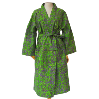 Kimono Batik groen/ paars