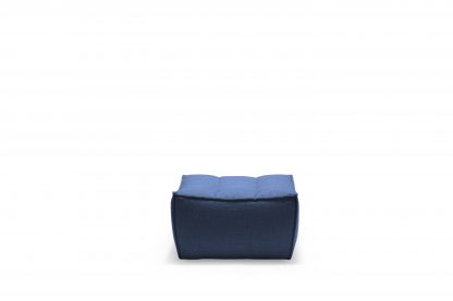 20072 Sofa N701 - footstool - blue - bermuda 70x70x43