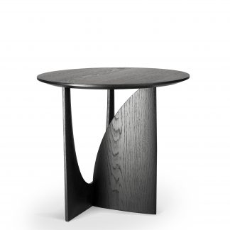 50536 Oak Black Geometric side table (2)