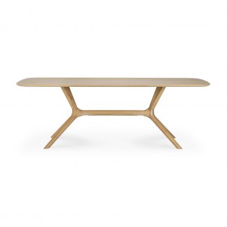 ethnicraft 50028 x dining table front