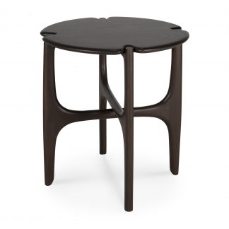 ethnicraft 35005 mahogany PI side table front