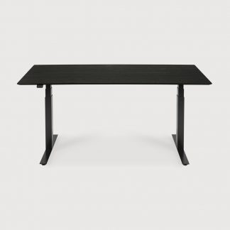 ethnicraft adjustable desk zwart